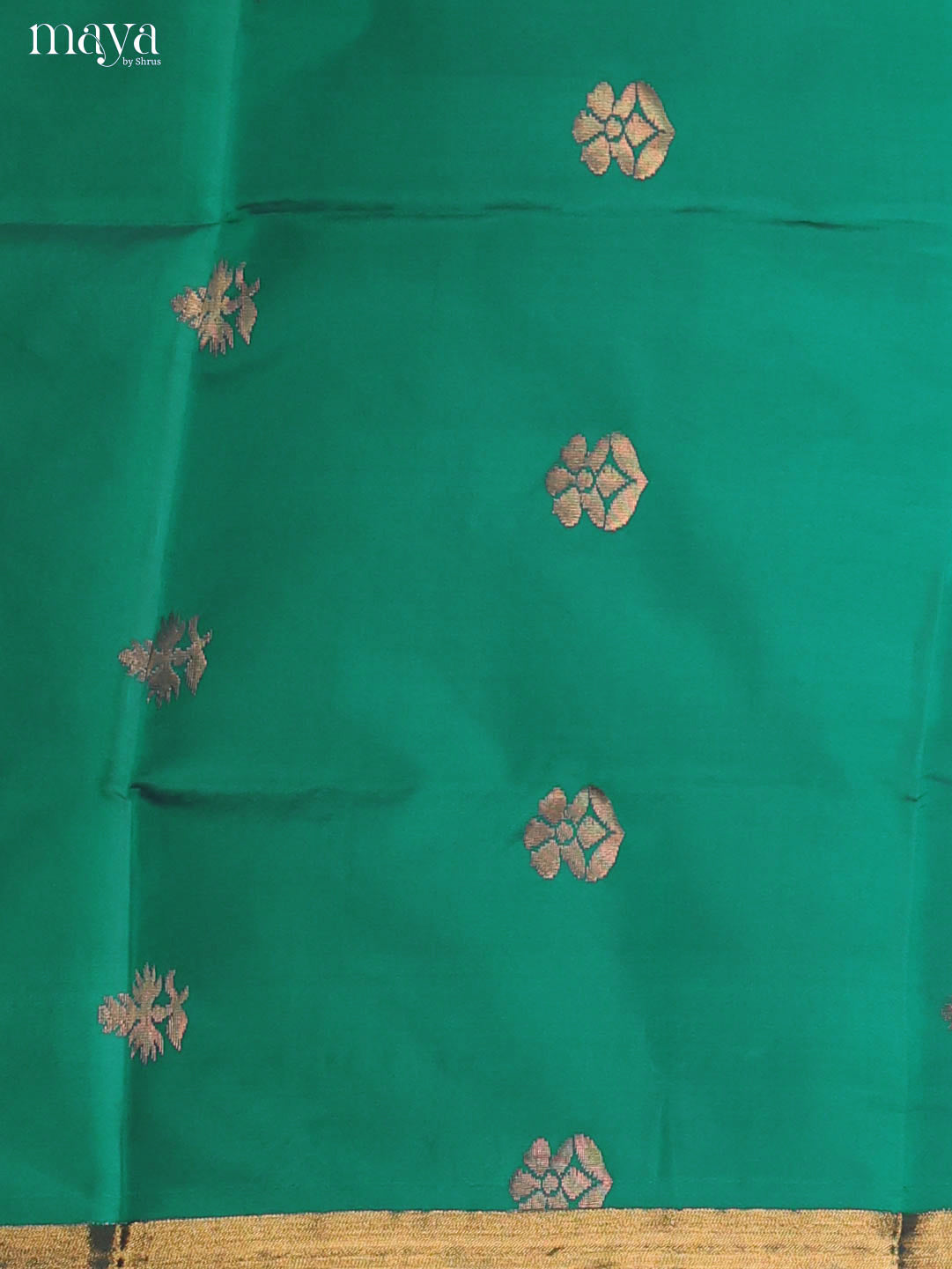 Green & Pink -semi softsilk salwar Unstitch