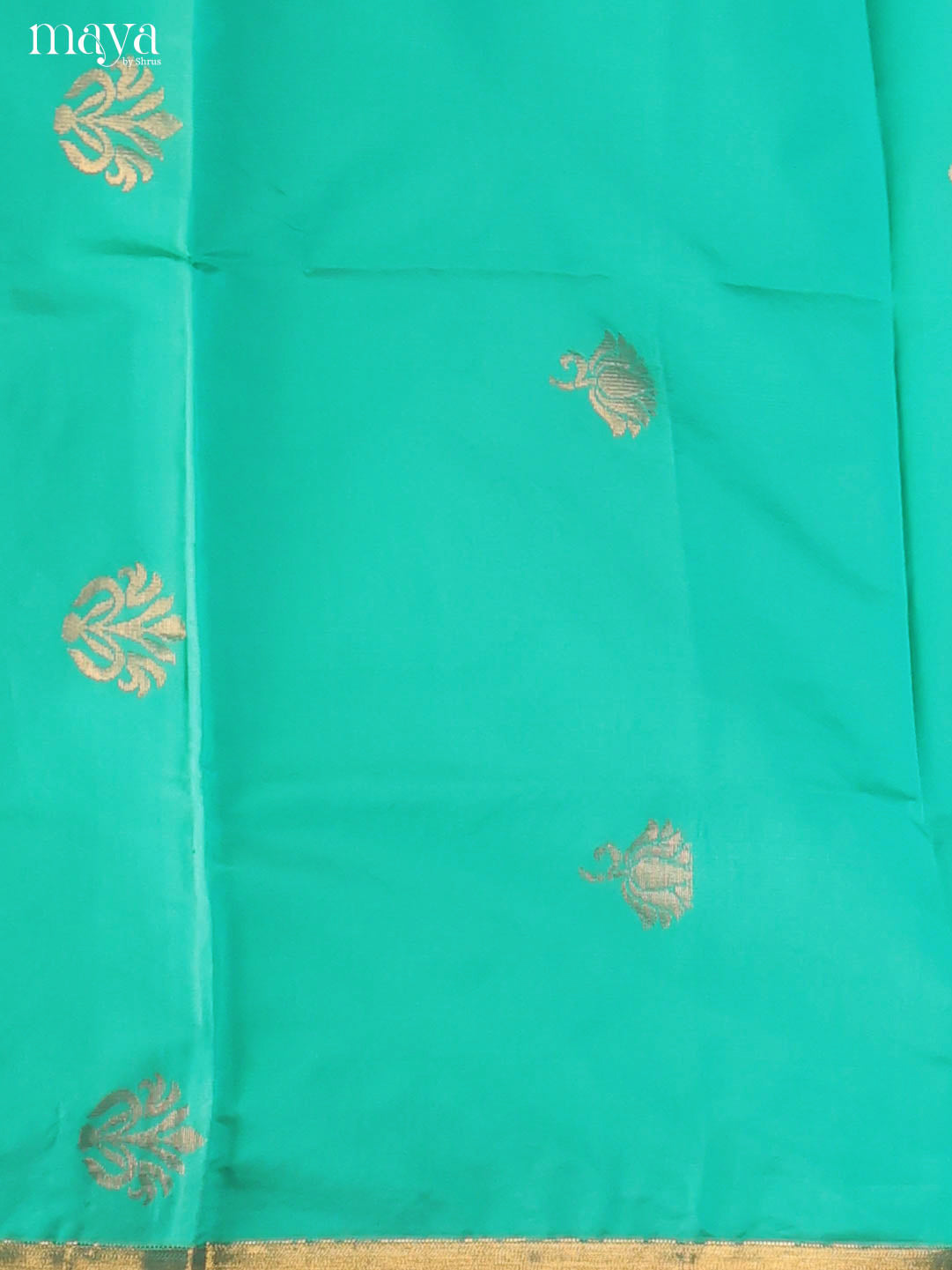 Teal & Purple-semi softsilk salwar Unstitch