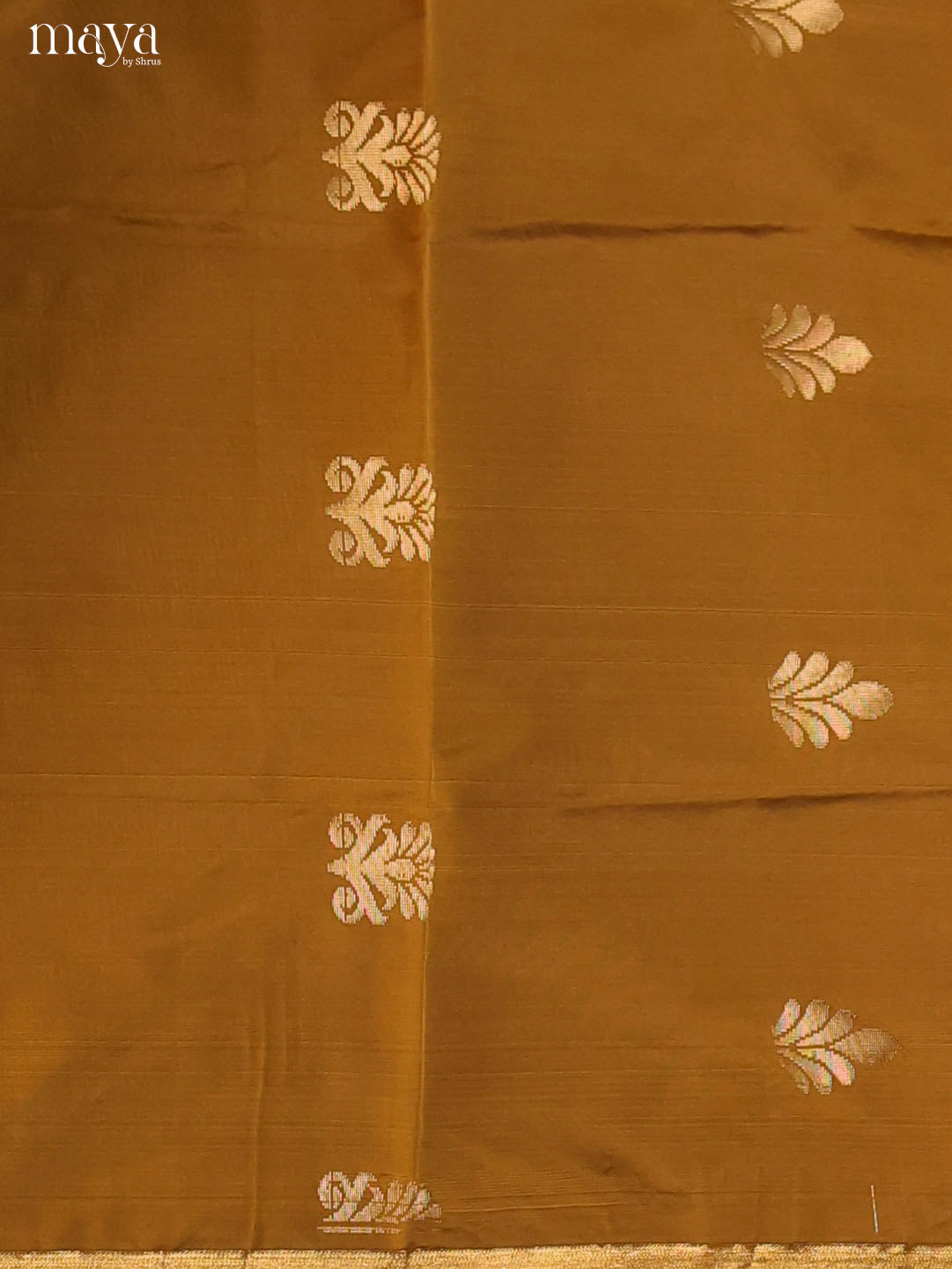 Mustard & Green -semi softsilk salwar Unstitch