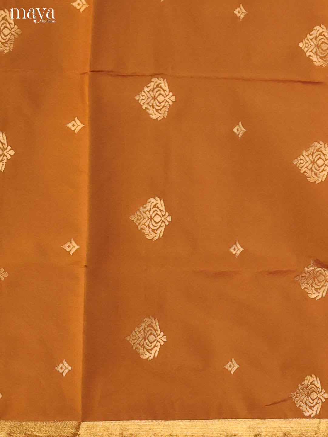 Mustard & Pink -semi softsilk salwar Unstitch