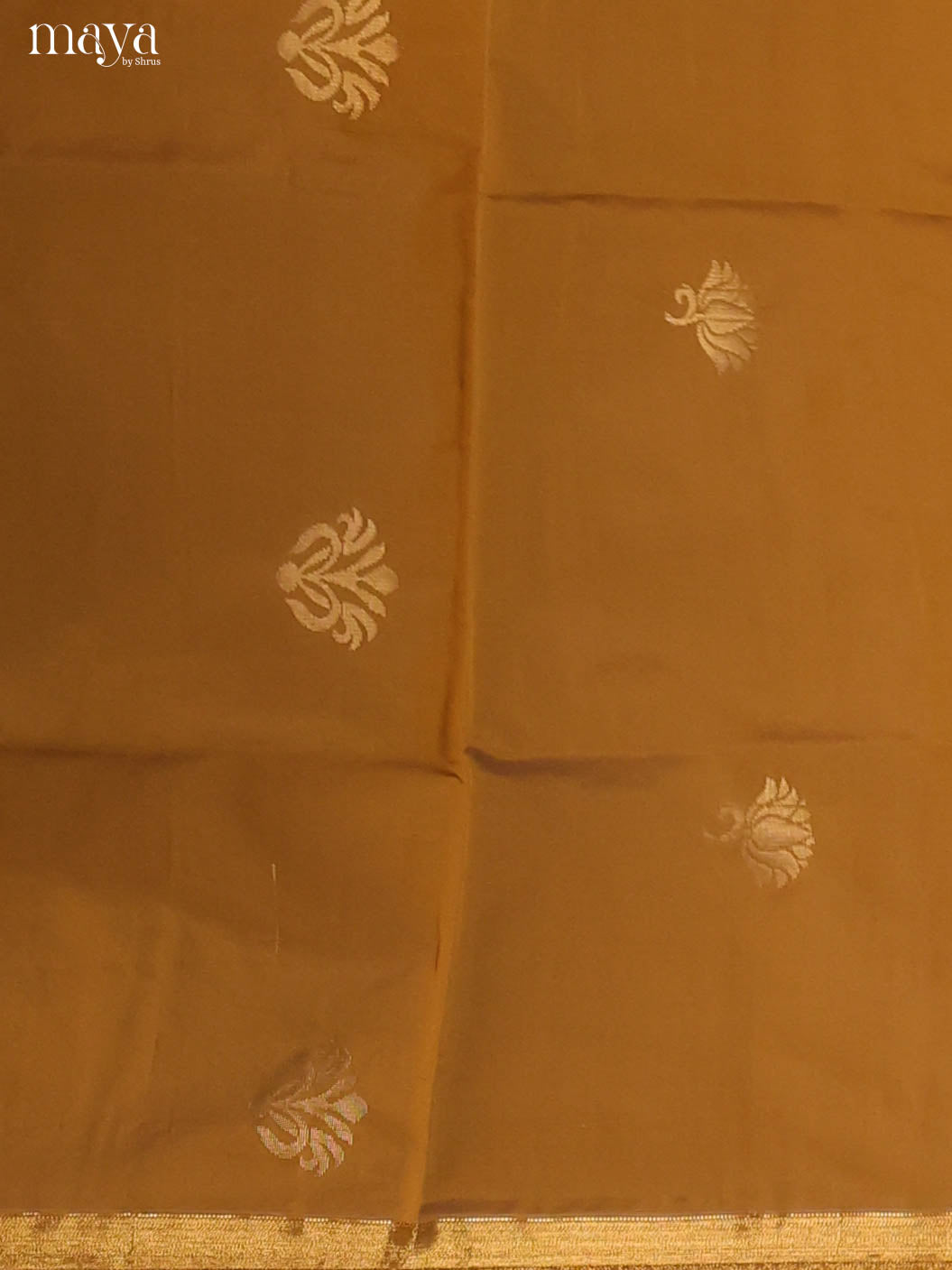 Mustard & Green -semi softsilk salwar Unstitch