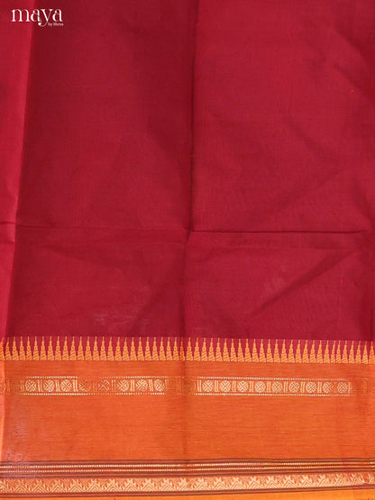 MDJ06099-chettinad top & dupatta combo