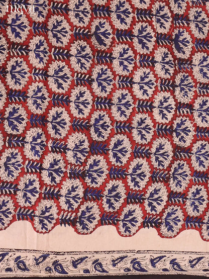 Maroon & Black -Cotton salwar