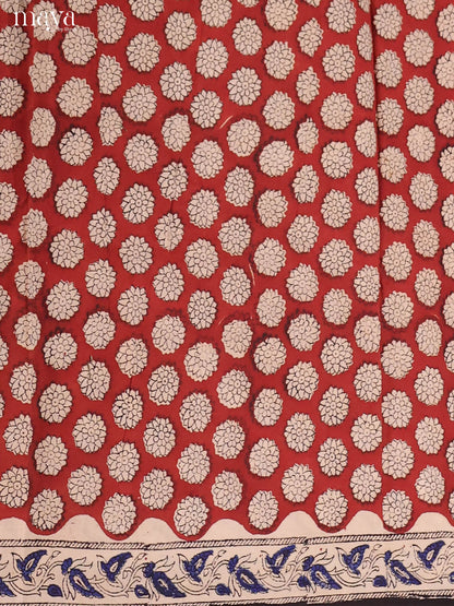 Red & Black -Cotton salwar