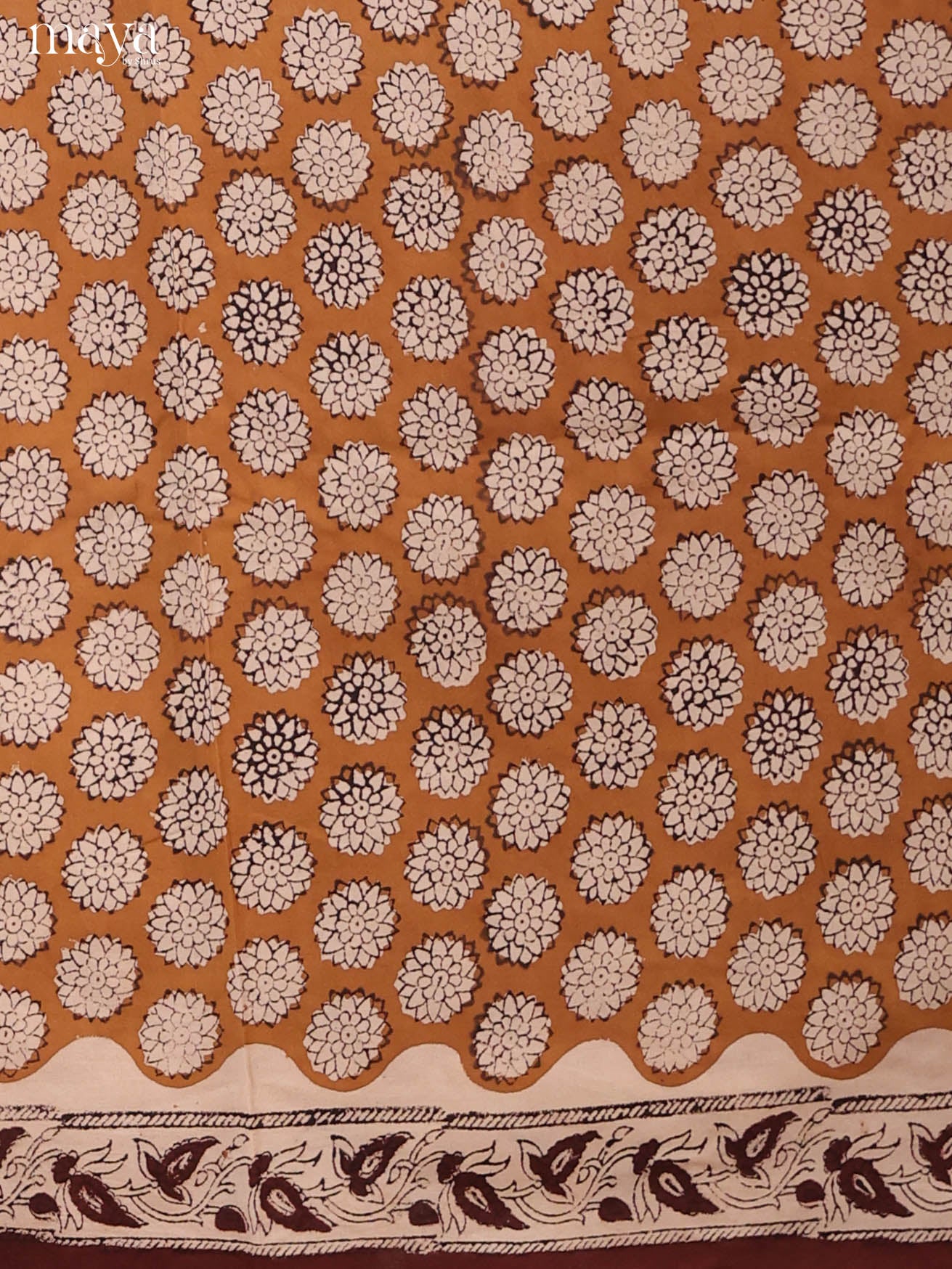 Mustard & Brown -Cotton salwar