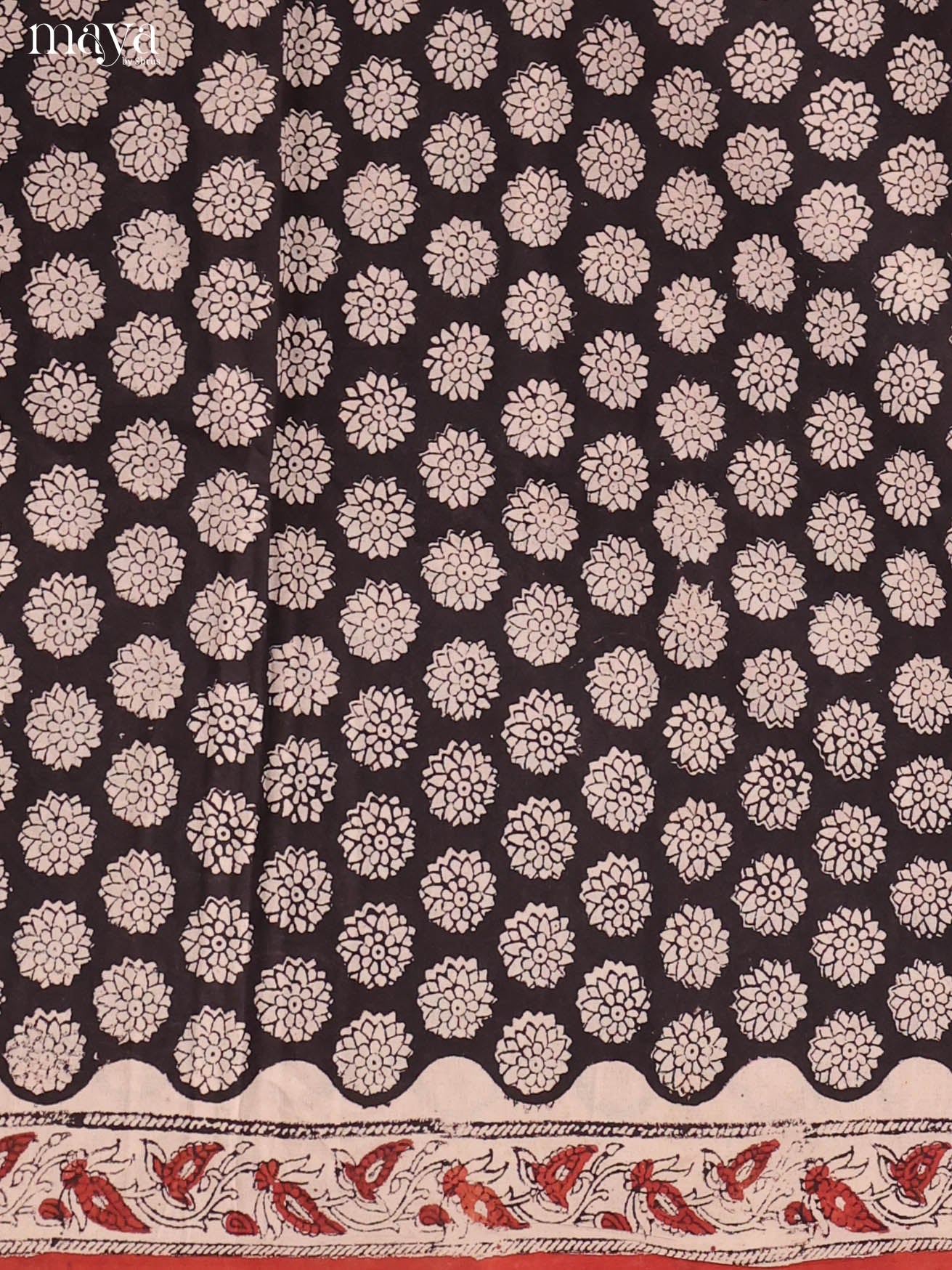 Black  & Red -Cotton salwar