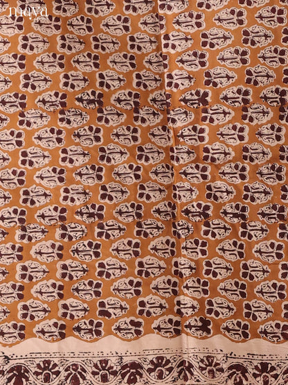 Mustard & Brown - Cotton salwar