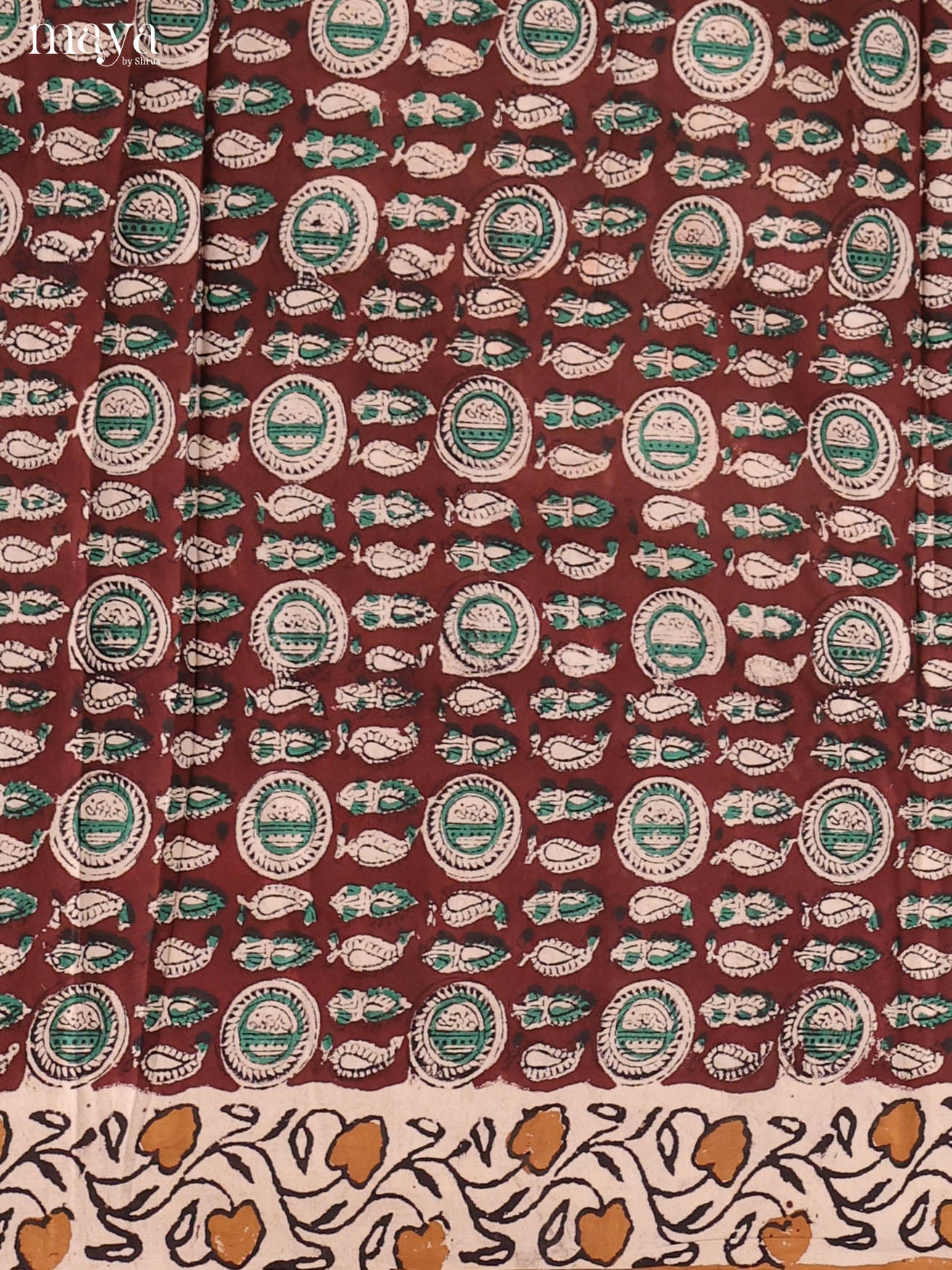 Brown & Light Brown -Cotton salwar