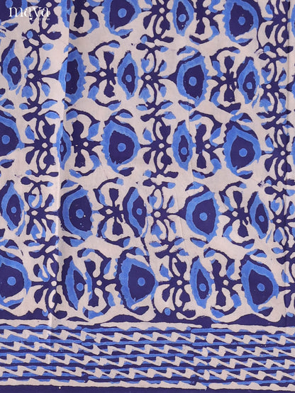 Blue -Cotton salwar