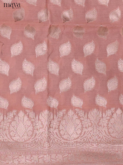 MDJ25077-Semi Tussar Salwar Unstitch