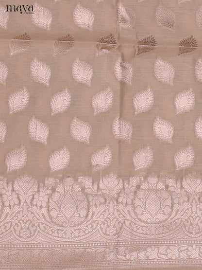 MDJ25080-Semi Tussar Salwar Unstitch