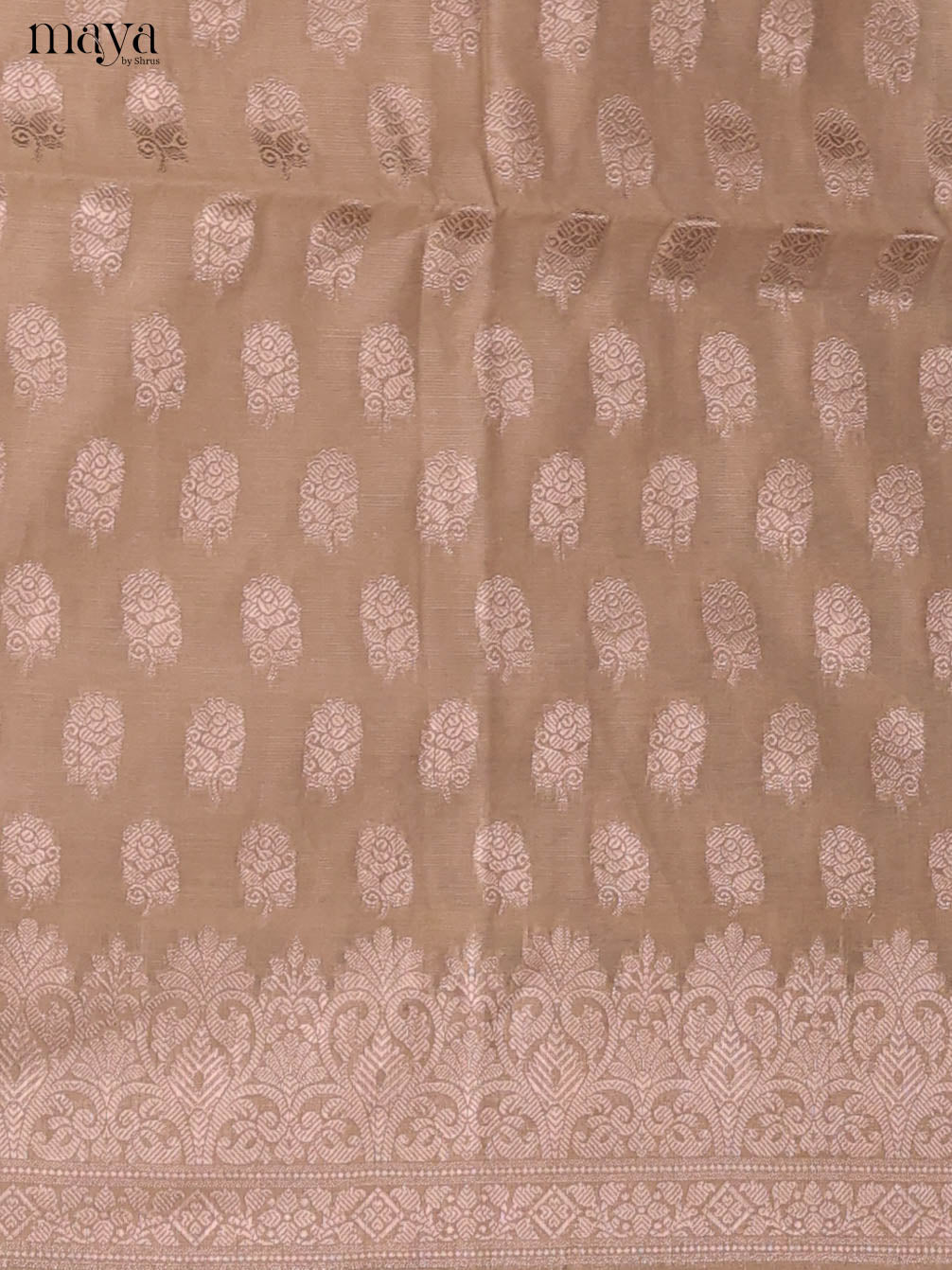 MDJ25082-Semi Tussar Salwar Unstitch