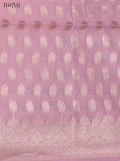 MDJ25084-Semi Tussar Salwar Unstitch