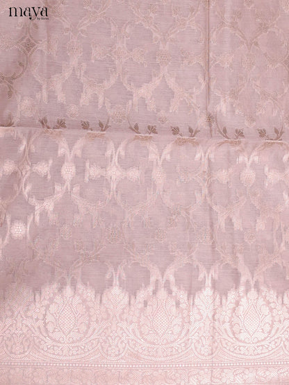 MDJ25086-Semi Tussar Salwar Unstitch