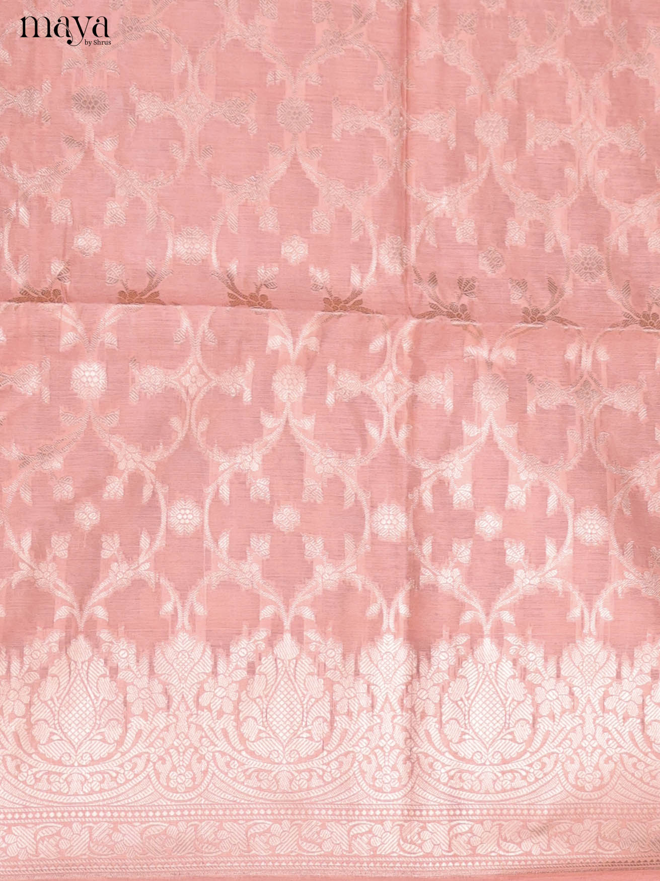 MDJ25088-Semi Tussar Salwar Unstitch