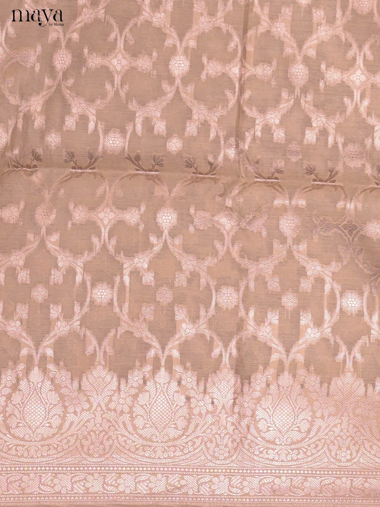 MDJ25090-Semi Tussar Salwar Unstitch