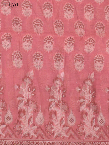 MDJ25100-Semi Tussar Salwar Unstitch