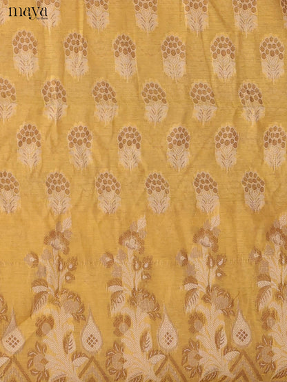 MDJ25101-Semi Tussar Salwar Unstitch