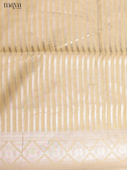 MDJ25107-Semi Tussar Salwar Unstitch
