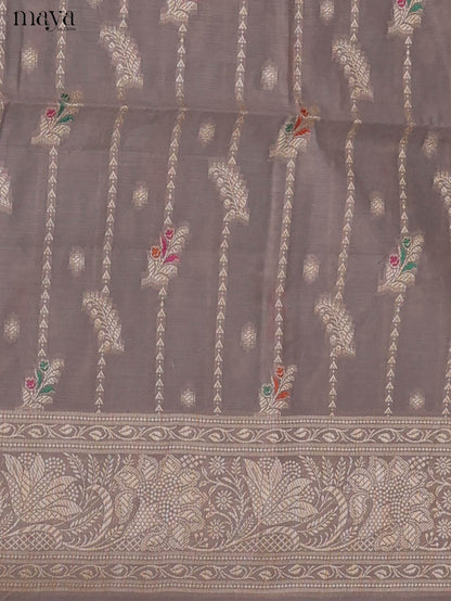 MDJ25110-Semi Tussar Salwar Unstitch