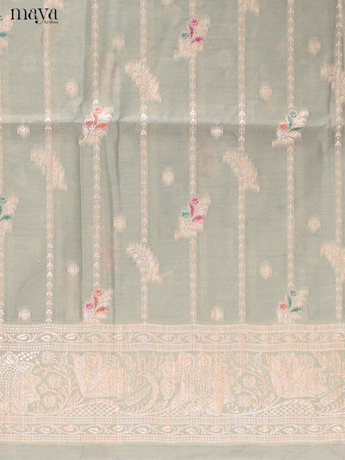 MDJ25111-Semi Tussar Salwar Unstitch