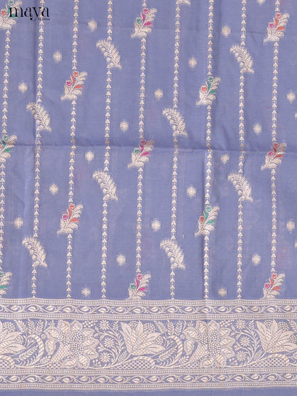 MDJ25113-Semi Tussar Salwar Unstitch