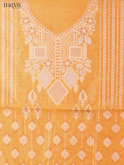 MDJ25115-Semi Tussar Salwar Unstitch