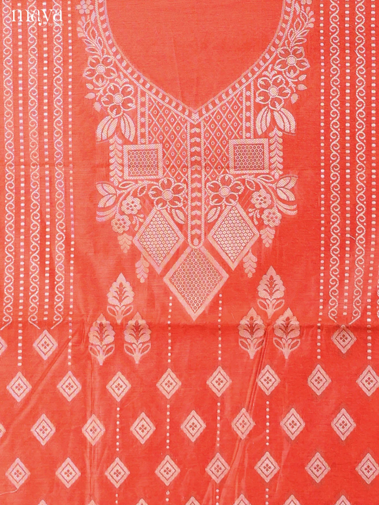 MDJ25116-Semi Tussar Salwar Unstitch