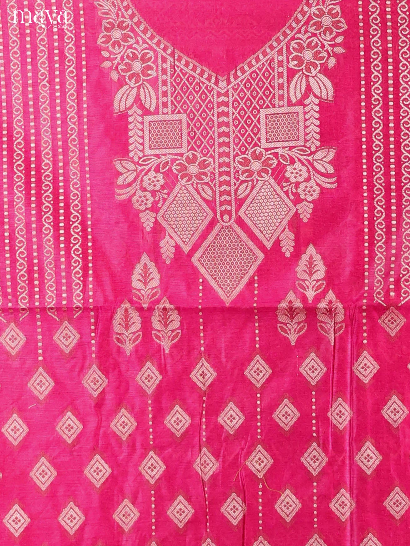 MDJ25122-Semi Tussar Salwar Unstitch