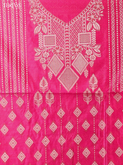 MDJ25122-Semi Tussar Salwar Unstitch