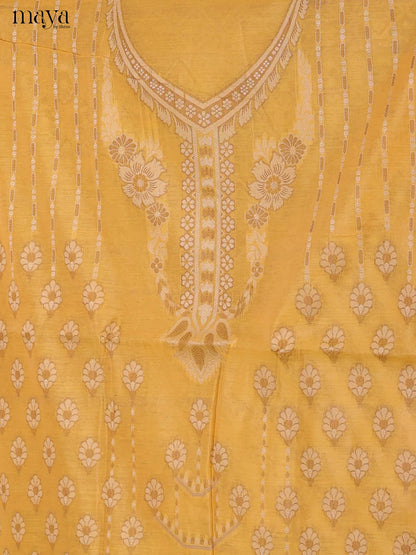 MDJ25124-Semi Tussar Salwar Unstitch