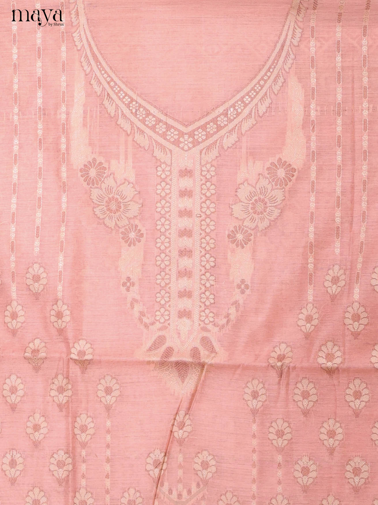 MDJ25127-Semi Tussar Salwar Unstitch