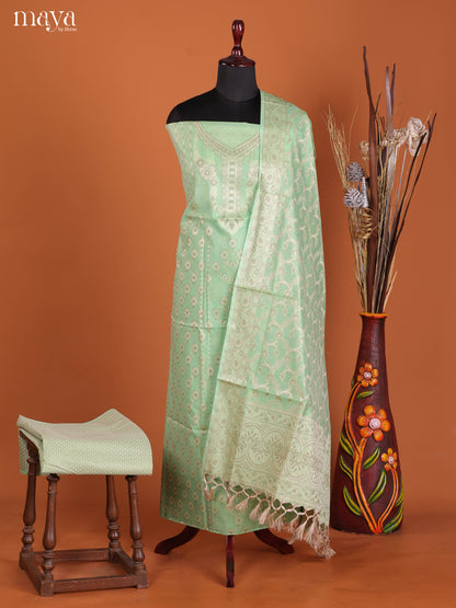 MDJ25130-Semi Tussar Salwar Unstitch