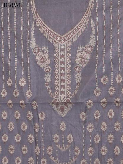 MDJ25133-Semi Tussar Salwar Unstitch