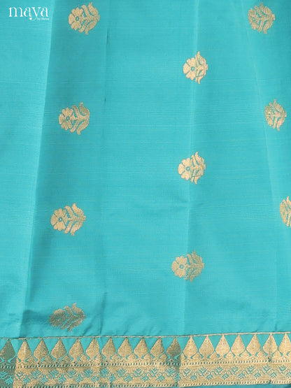 MDK19131-semi softsilk salwar Unstitch