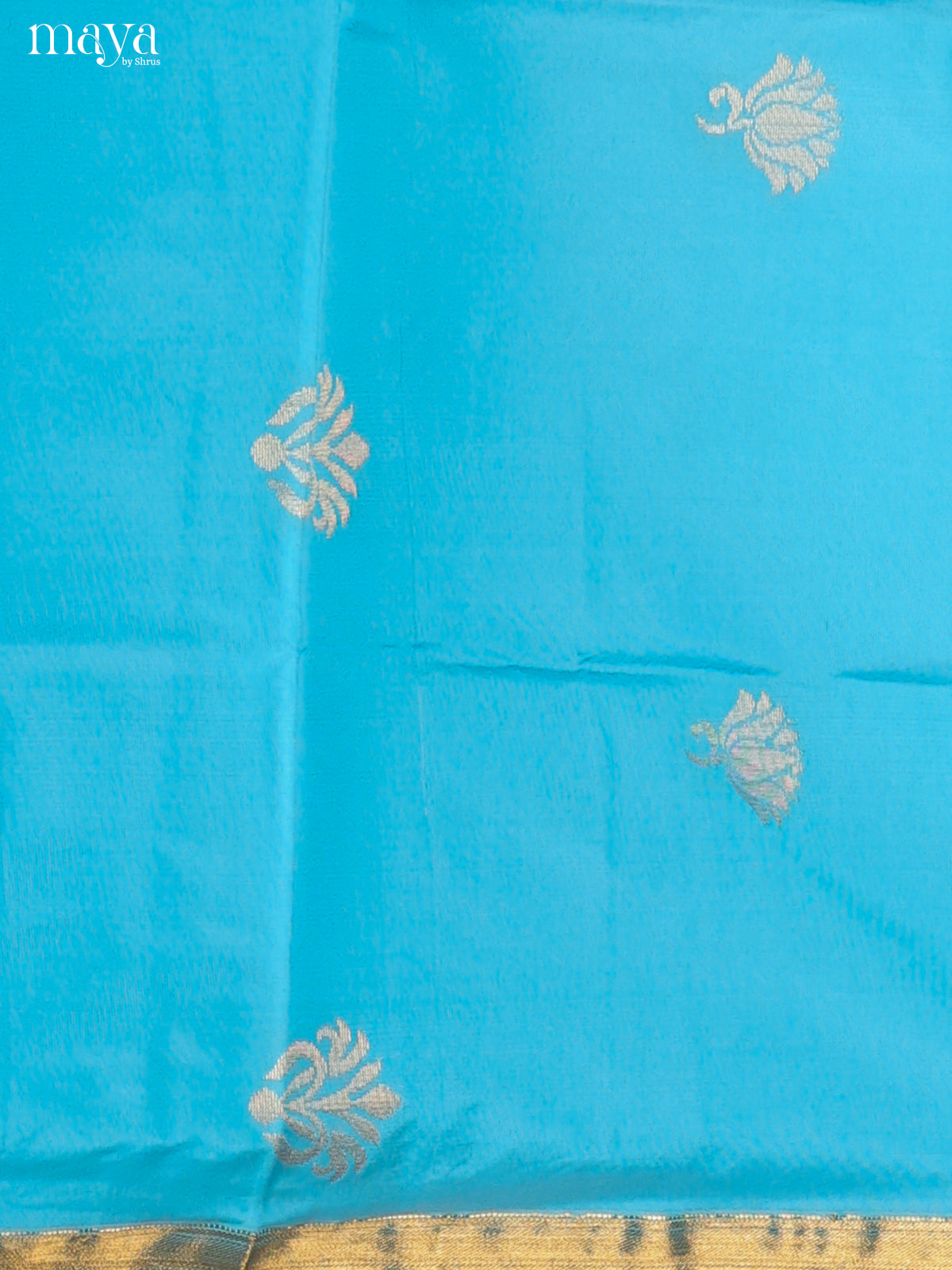 MDK19134-semi softsilk salwar Unstitch