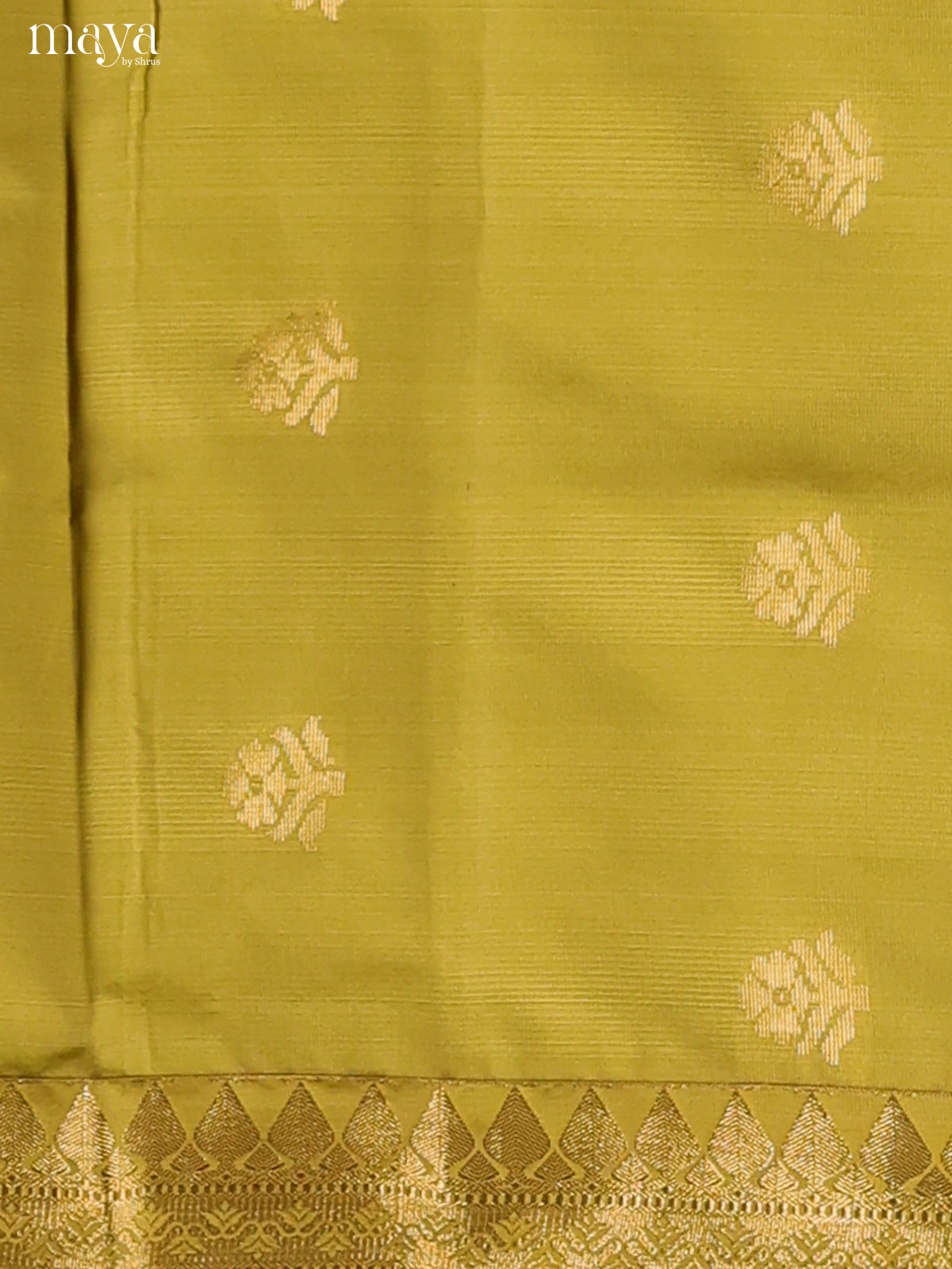 Mehandi Green & Maroon-semi softsilk salwar Unstitch