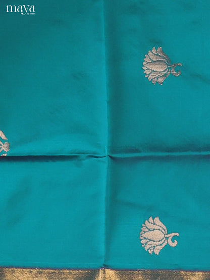 MDK19167-semi softsilk salwar Unstitch